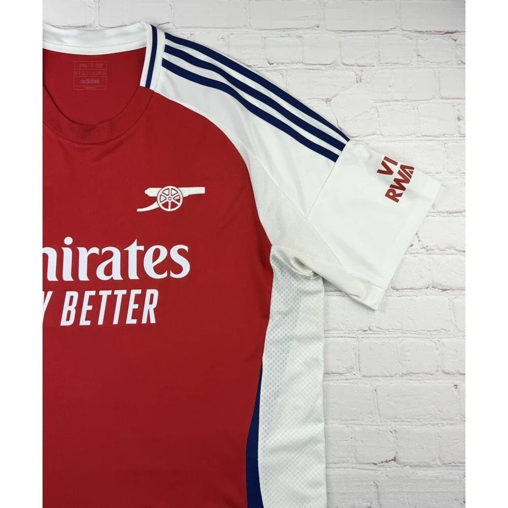 Arsenal 2024/2025 Adidas Home football shirt Soccer Jersey size XXL